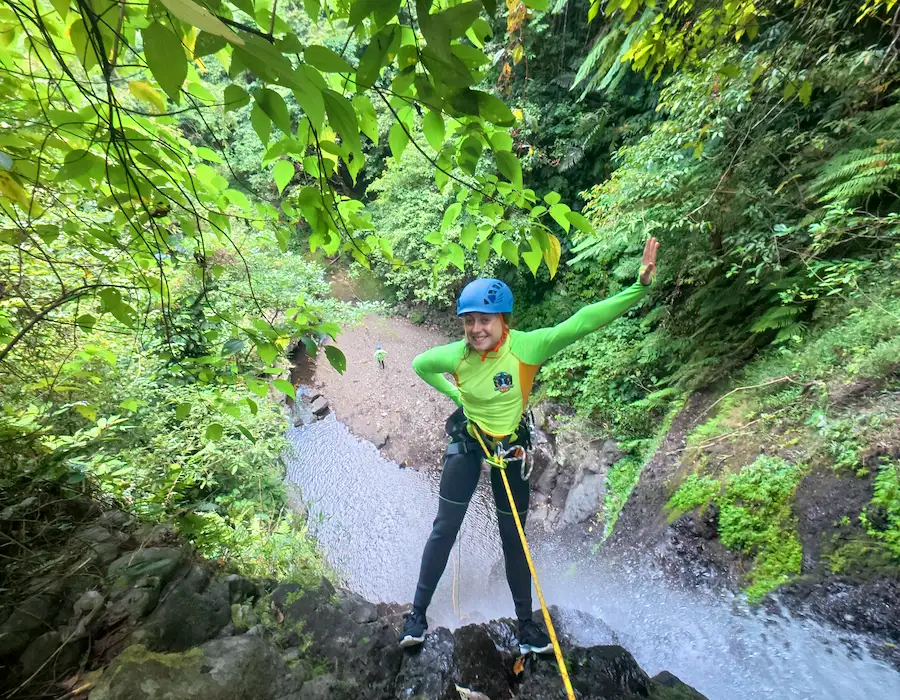 Asri Challenge Flow canyoning trip